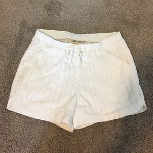 White Cherokee Shorts
